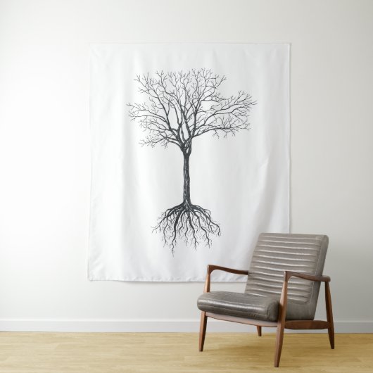 Tenture Arbre sans feuille (En situation)