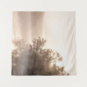 TENTURE ARBRES AVEC BROUILLARD (Devant (Horizontal))