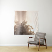 TENTURE ARBRES AVEC BROUILLARD (En situation (horizontale))