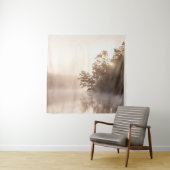 TENTURE ARBRES AVEC BROUILLARD (En situation)