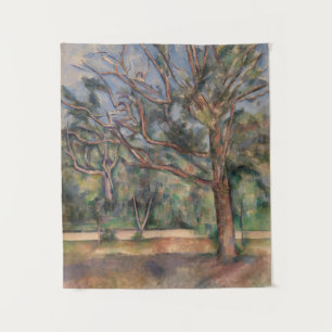 Tenture Arbres et Route, Paysage Post-Impressionniste