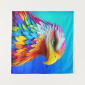 Tenture Arc-en-ciel Aigle-65456 (Devant (Horizontal))