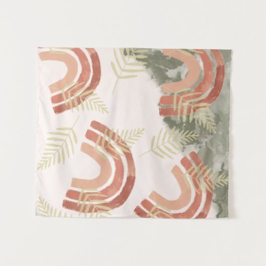 Tenture Arc-en-ciel Boho (Devant (Horizontal))