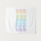 Tenture Arc-en-ciel FIV MIRACLE Préparation Conscience de (Devant (Horizontal))