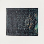 Tenture Arc noir moody gothique (Devant (Horizontal))