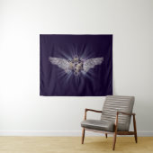 Tenture Archangel Metatron - Le Cube de Metatron (En situation (horizontale))
