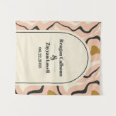 Tenture Arche Arch rose noir Mariage Arch rétrospective (Devant (Horizontal))