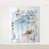 Tenture Arche Boho Driftwood Arch (Devant)