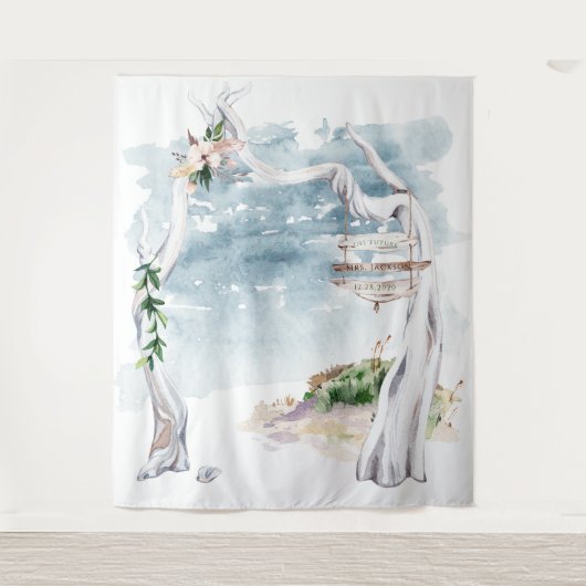 Tenture Arche Boho Driftwood Arch (Devant)