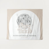 Tenture Arche de Fête des mariées de boule rétro (Devant (Horizontal))