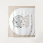 Tenture Arche de Fête des mariées de boule rétro (Devant)