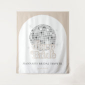 Tenture Arche de Fête des mariées de boule rétro (Devant)