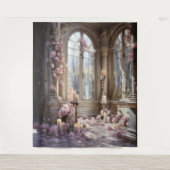 Tenture Arche florale romantique suspendue (Devant)