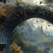 Tenture Arche Mariage gothique Mur pendant Selfie Station