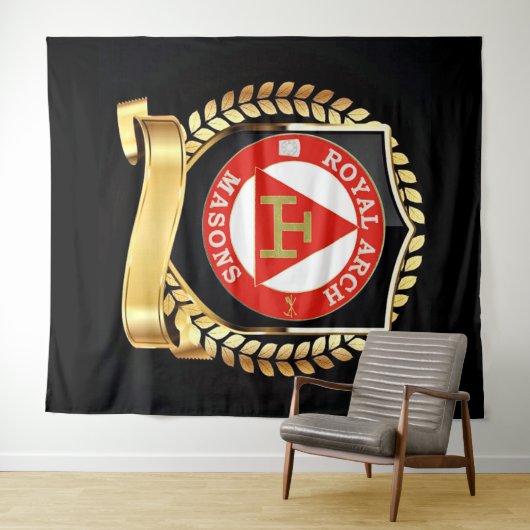 Tenture Arche royale (En situation (horizontale))