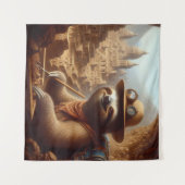 Tenture Archéologue Sloth (Devant (Horizontal))