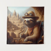 Tenture Archéologue Sloth (Devant)