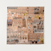 Tenture Architecture of the Old Town of Sana'a, Yemen. UNE (Devant)