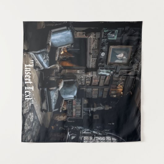 Tenture Archives hantées (Devant (Horizontal))