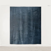 Tenture Ardoises de pierre rustique mur motif bleu de minu (Devant)