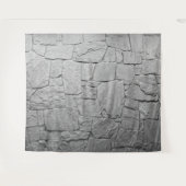 Tenture Ardoises de pierre rustiques Mur gris clair (Devant (Horizontal))