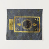 Tenture Aries Dark Zodiac Astrologie : Black Gold Nom (Devant (Horizontal))