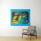 Tenture Aries the Ram Zodiac Sign (En situation (horizontale))