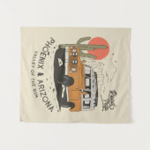 Tenture Arizona Desert Sunset Road Trip Cactus Phoenix (Devant (Horizontal))