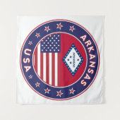 Tenture Arkansas (Devant (Horizontal))