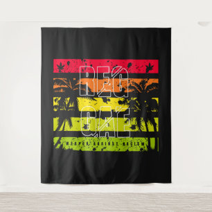 Tenture Arme Reggae Contre Le Racisme
