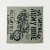Tenture armée moto couverture (Devant (Horizontal))
