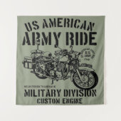 Tenture armée moto couverture (Devant)