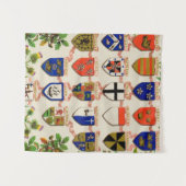 Tenture Armoiries Du Clan écossais Highlander (Devant (Horizontal))