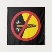 Tenture Arrêter le fractionnement (Devant (Horizontal))