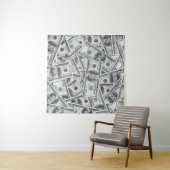 Tenture Arrière - plan 100 Dollars. (En situation (horizontale))