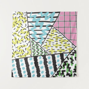 Tenture Arrière - plan à main Abstraite 3