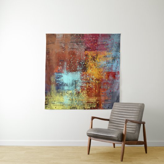 Tenture arrière - plan Abstrait. 2d illustration. Retour n (En situation (horizontale))