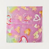 Tenture arrière - plan abstrait avec texture aquarelle, Hu (Devant (Horizontal))