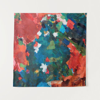 Tenture arrière - plan Abstrait de peinture à l'huile sur 