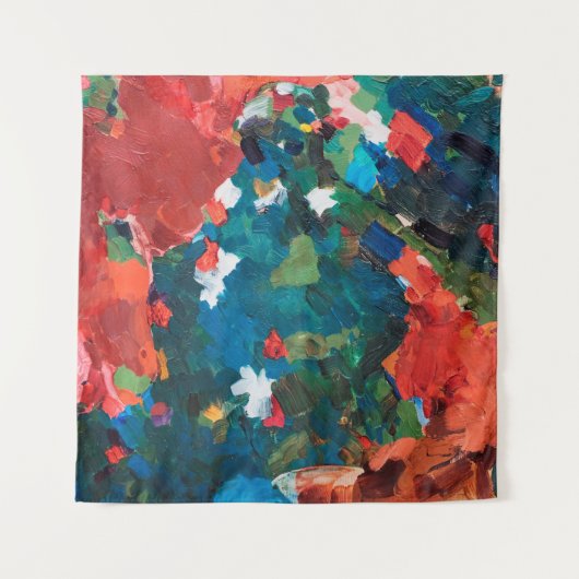 Tenture arrière - plan Abstrait de peinture à l'huile sur  (Devant)