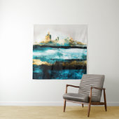 Tenture arrière - plan Abstrait de texture d'huile. Peindr (En situation)