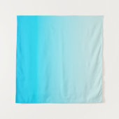 Tenture Arrière - plan Aqua blue ombre (Devant (Horizontal))