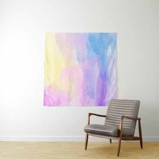 Tenture Arrière - plan art aquarelle abstraite (En situation (horizontale))