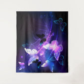 Tenture Arrière - plan aux papillons de nuit (Devant)