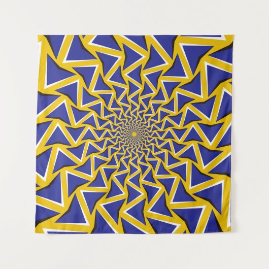 Tenture Arrière - plan bitmap d'illusion de mouvement opti (Devant)