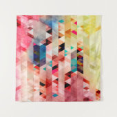 Tenture arrière - plan d'aquarelle Abstrait et coloré (Devant (Horizontal))