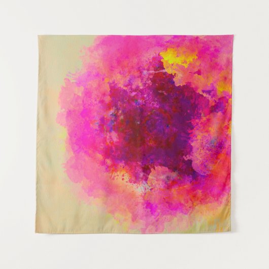 Tenture arrière - plan d'aquarelle Abstrait. Texture color (Devant (Horizontal))