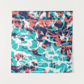 Tenture Arrière - plan d'art en papier marbré Abstrait (Devant)