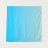 Tenture Arrière - plan de dégradé de couleur bleu (Devant (Horizontal))