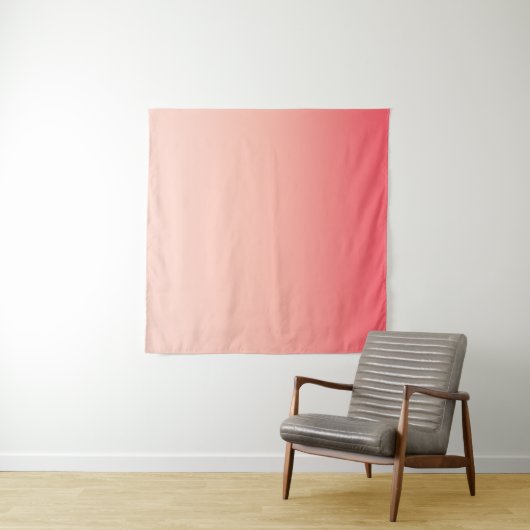 Tenture Arrière - plan de dégradé rose et pêche (En situation (horizontale))
